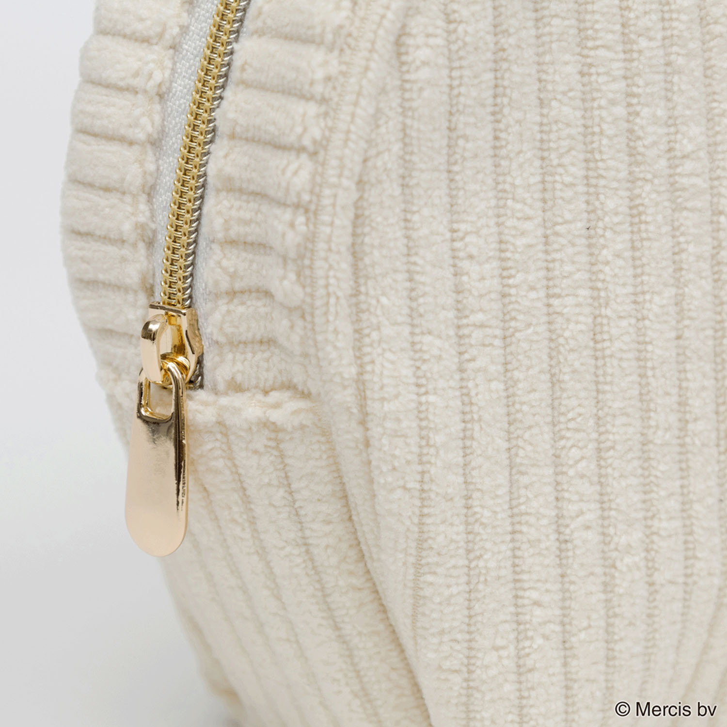 miffy コーデュロイ シェルポーチ  アイボリー - 画像5