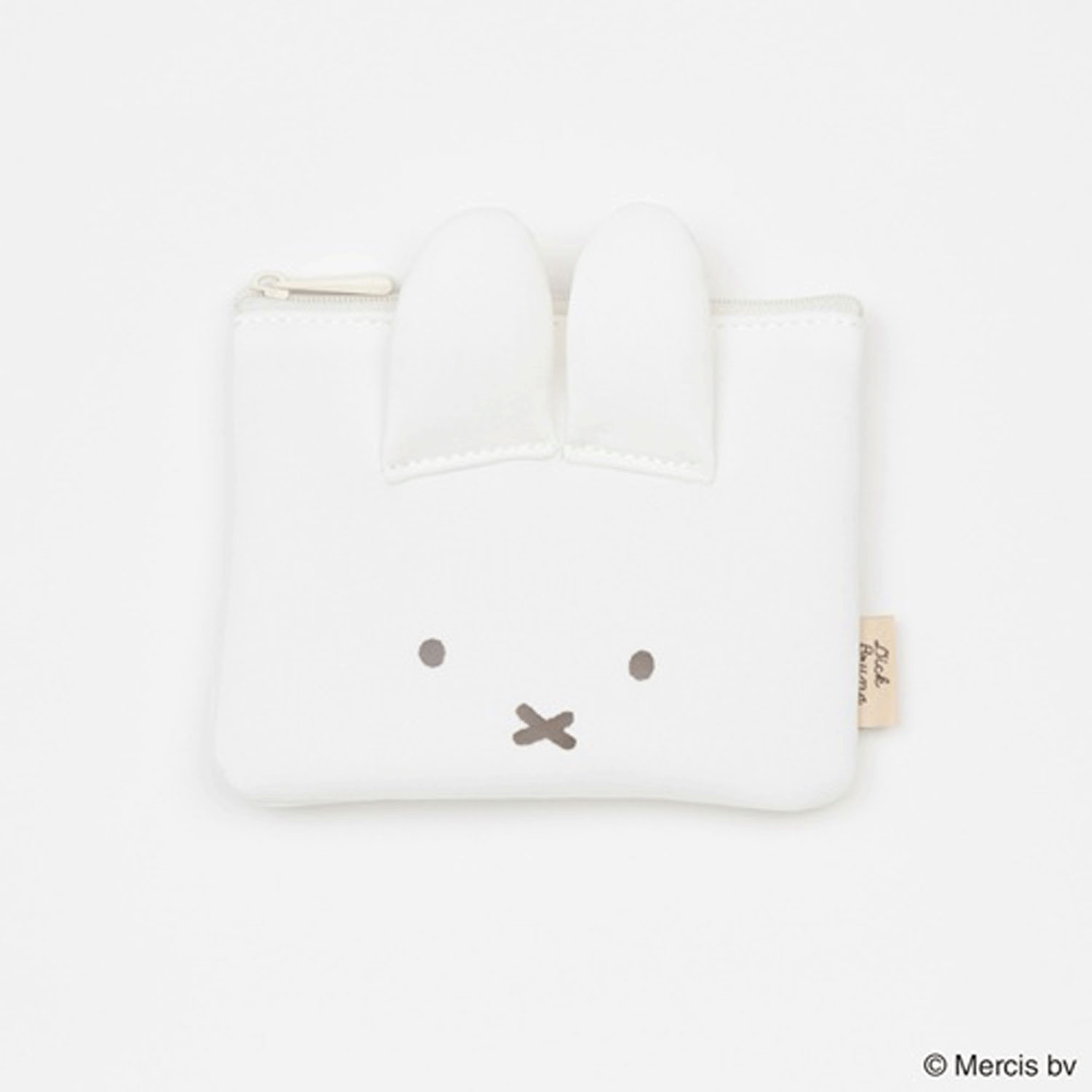 ブルーナフェイス ミニフラットポーチ ミッフィー - 画像1