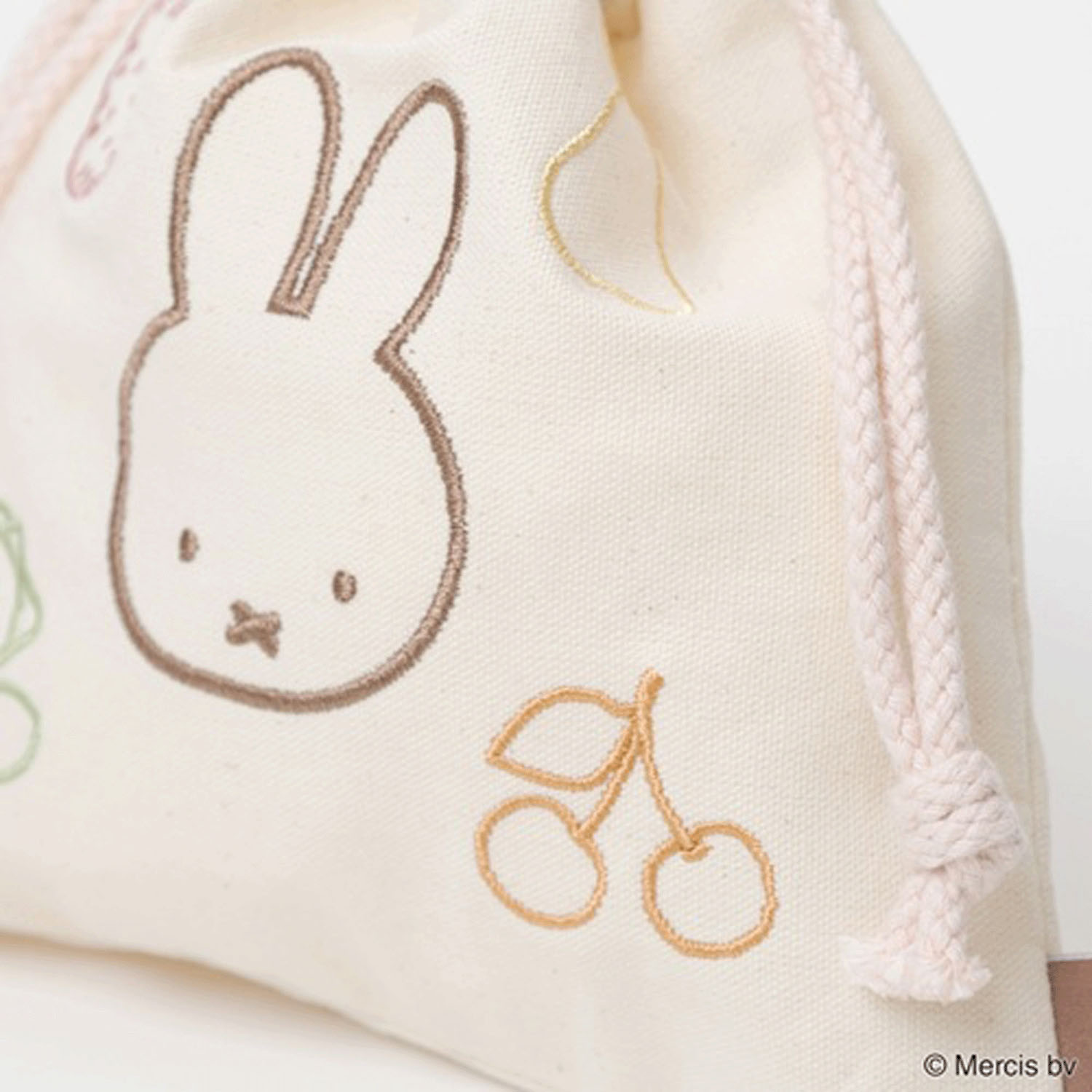 ブルーナ カラフルライン 巾着 ミッフィー - 画像4