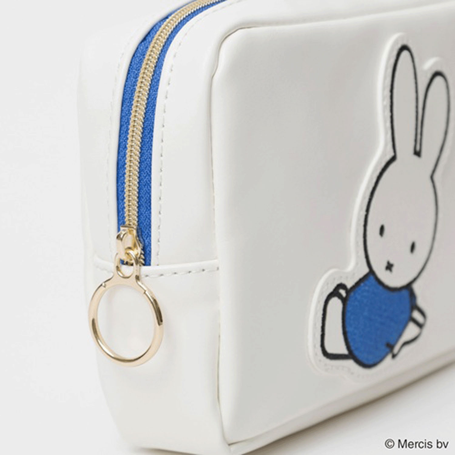 ミッフィーパッチ スクエアポーチ ブルーナブルー - 画像3