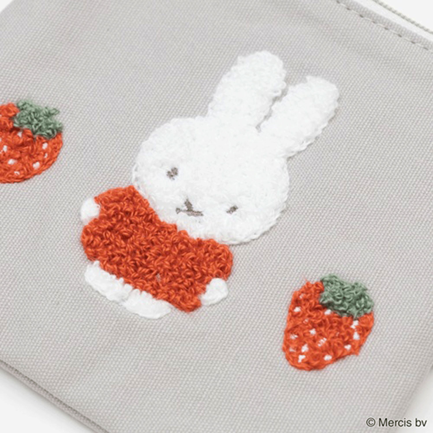 ミッフィー レッド＆ピンク ティッシュポーチ イチゴ - 画像4