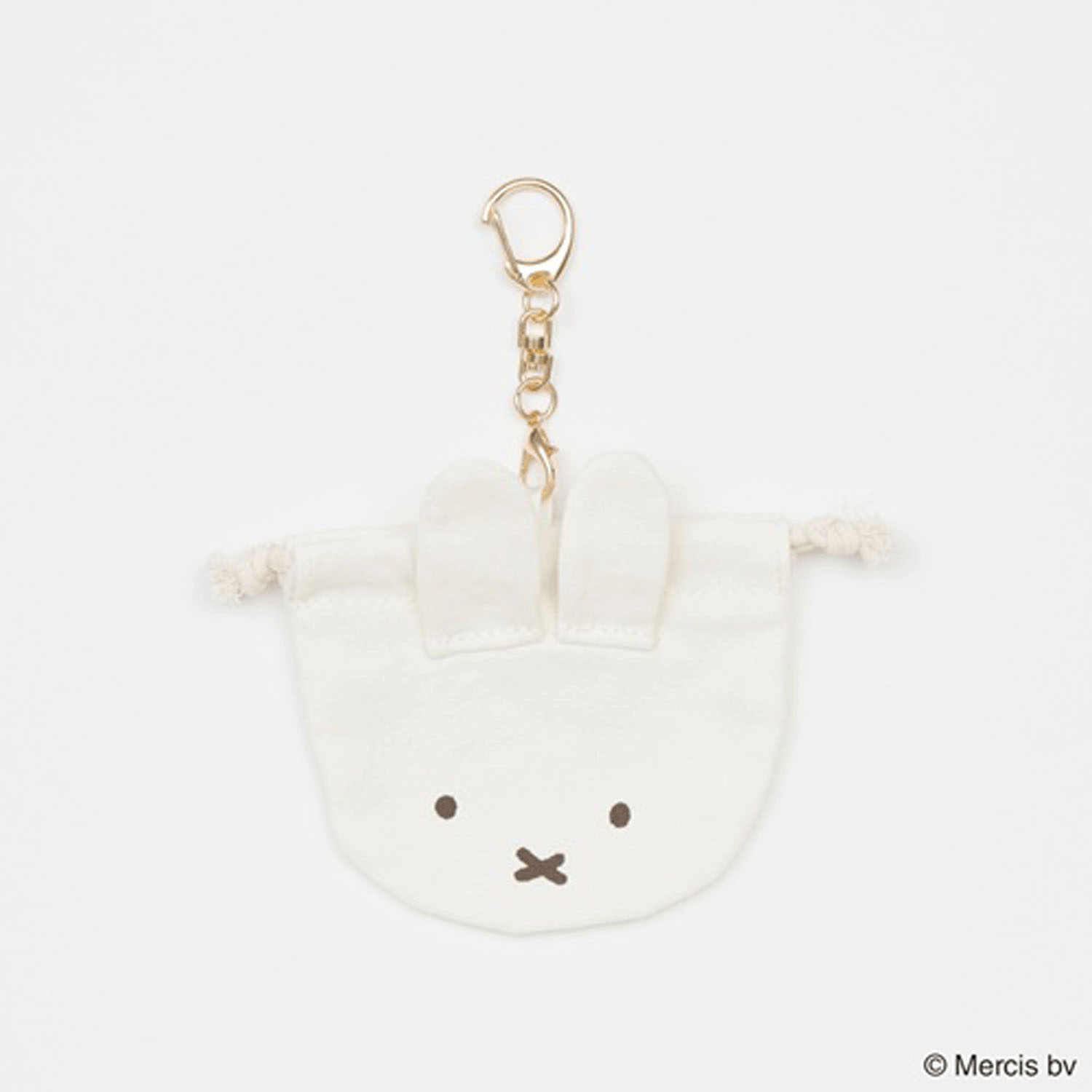 ブルーナ ベーシックミニ 巾着チャーム ミッフィー - 画像1