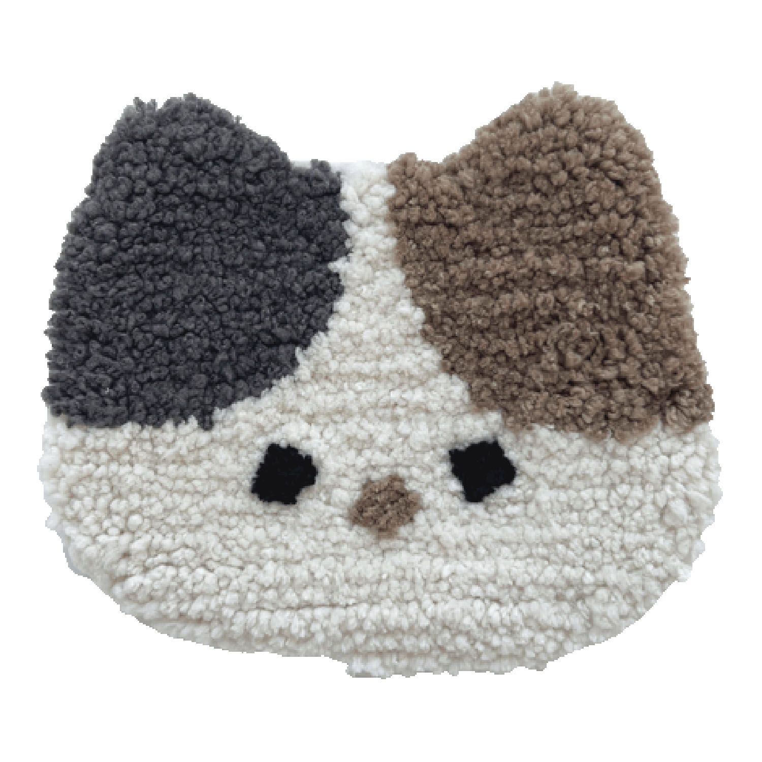 タフティングポーチ ミケ猫 - 画像1