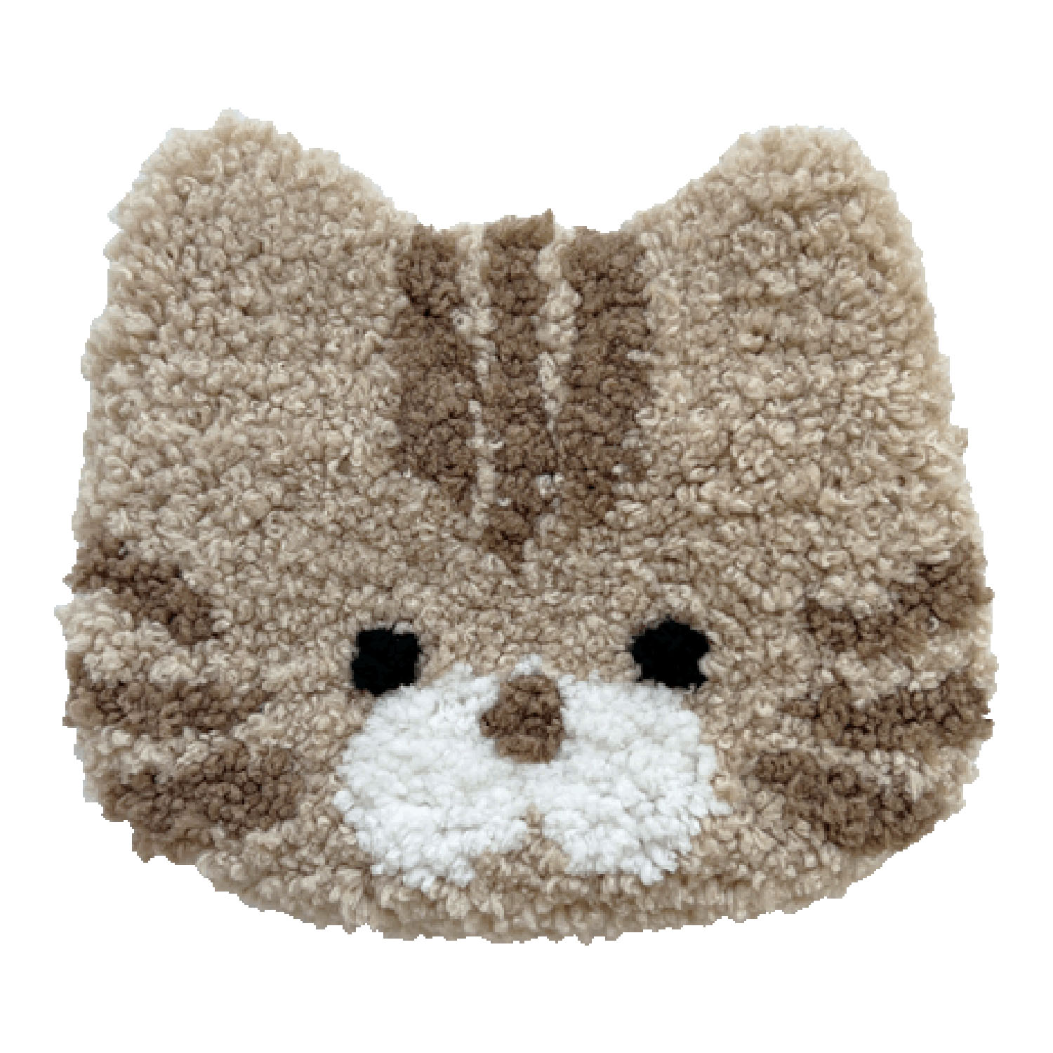 タフティングポーチ 茶トラ - 画像1