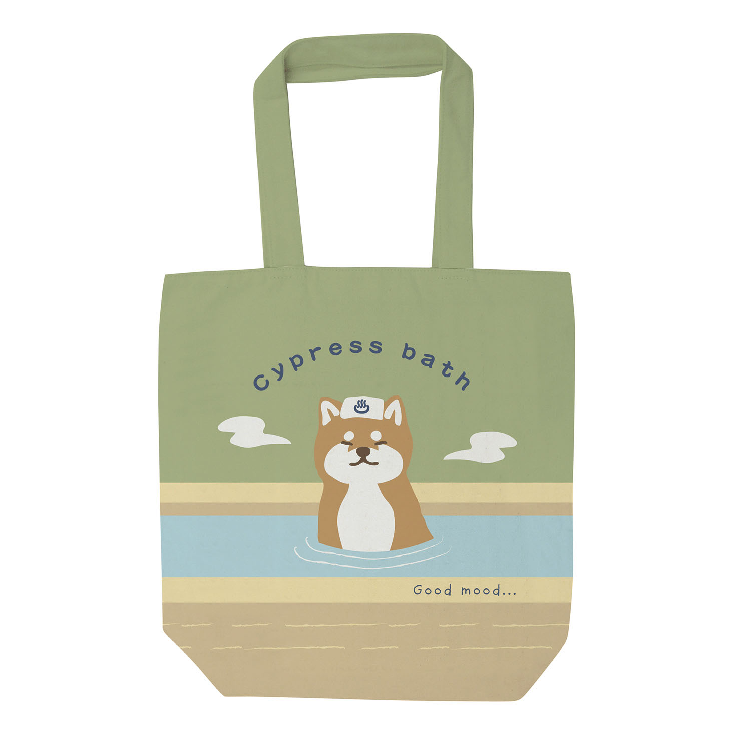 トートバッグ コータくんと檜風呂 - 画像1