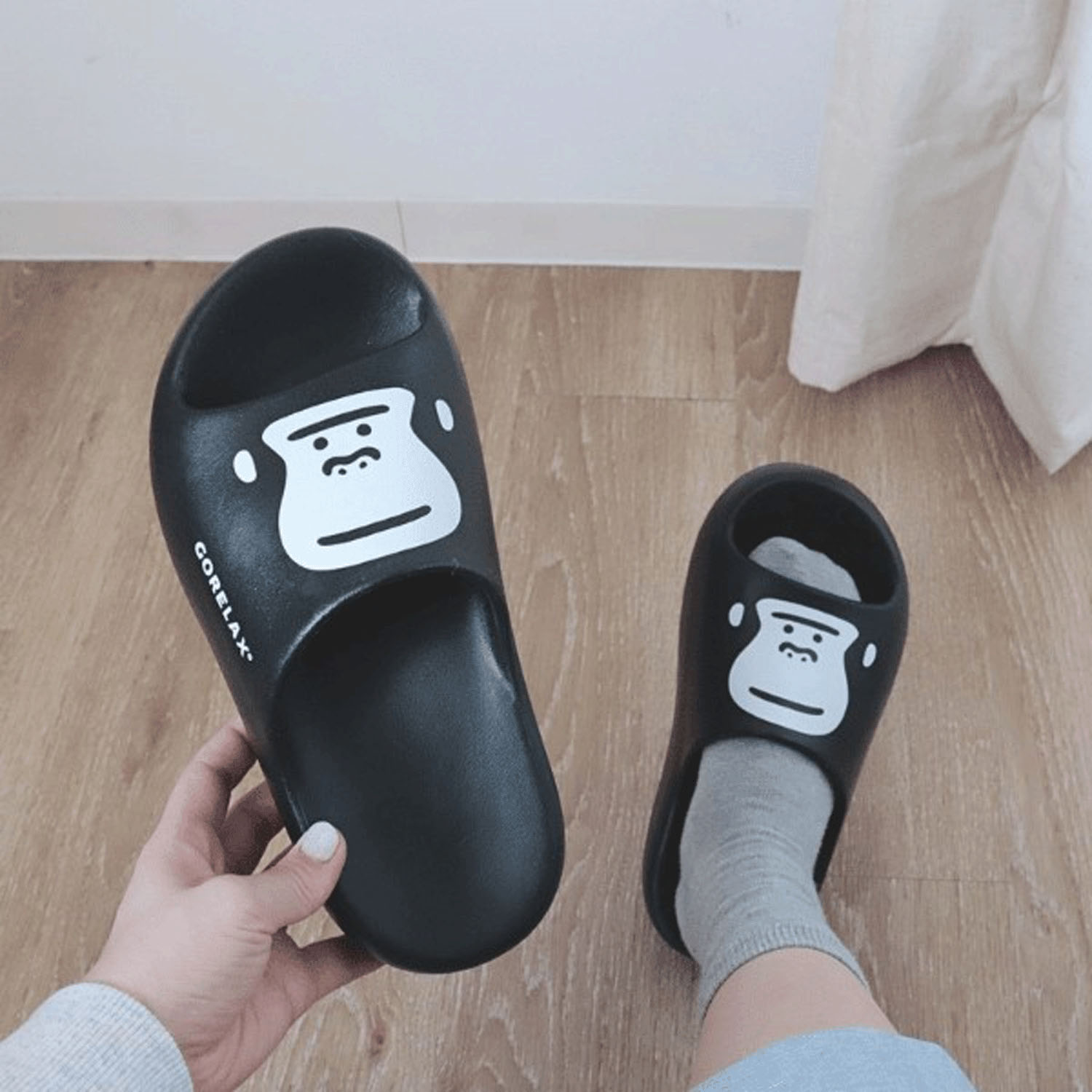 ごリラックス まもるさんの湯上りサンダル - 画像5