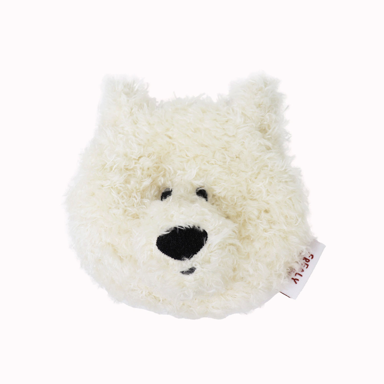 フリーリー ホミーズ フェイスポーチ サモエド（シエル） - 画像1