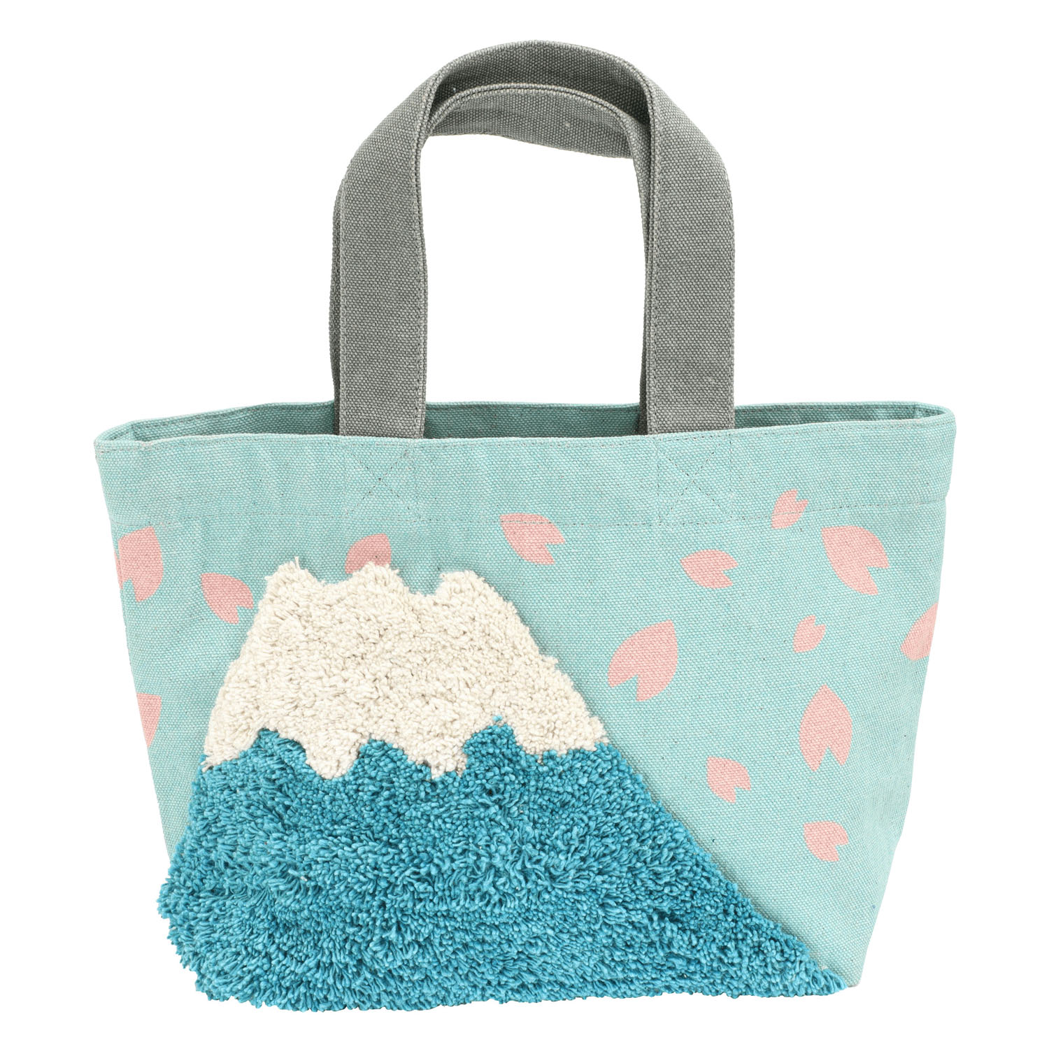 ぽこもこキャンバストート ナゴミ フジサン - 画像1