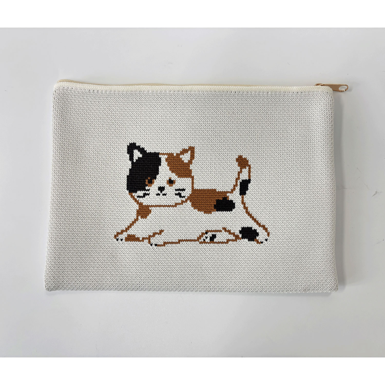 ニットポーチ ミケネコ - 画像2