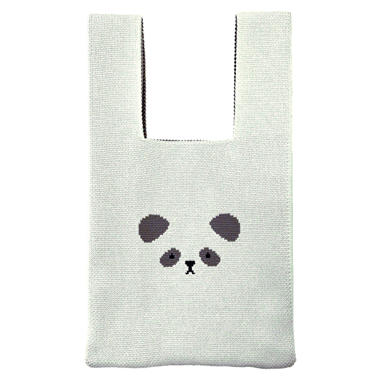 ニットバッグ パンダフェイス - 画像1