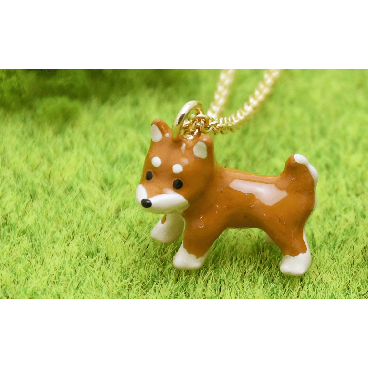 elioネックレス 柴犬（茶柴） - 画像1