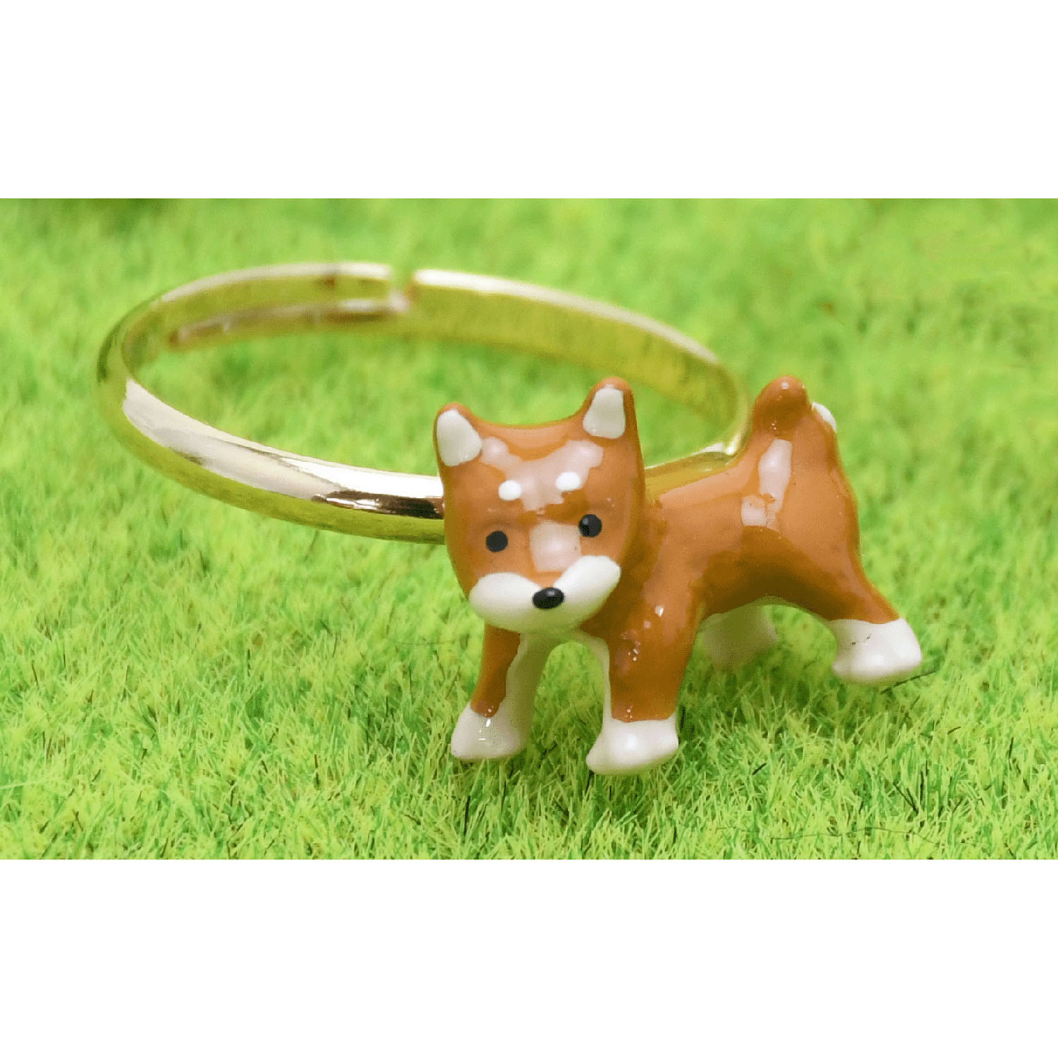 elioリング 柴犬（茶柴）