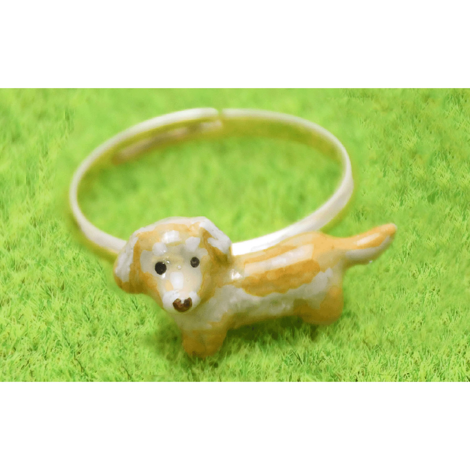 elioリング ダックスフンド（ライトブラウン） - 画像1