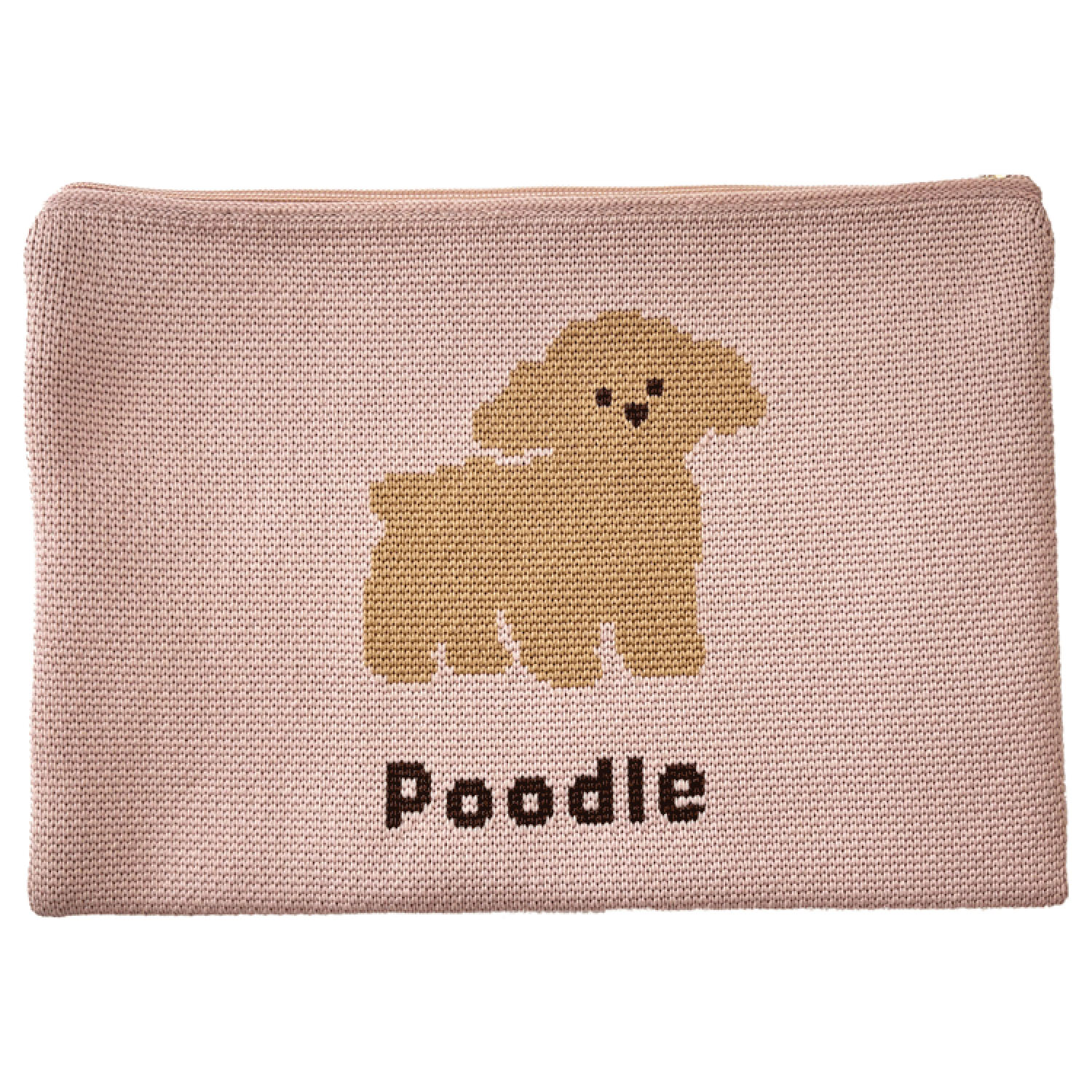 ニットポーチ プードル - 画像1