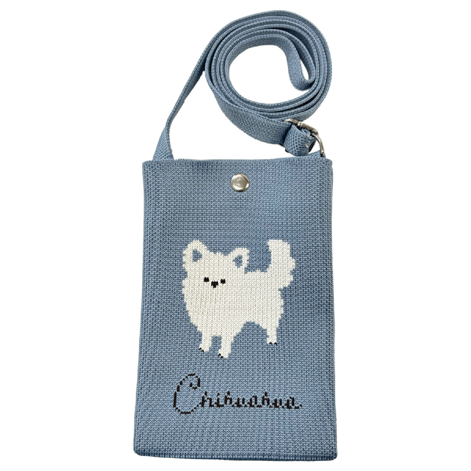 ニットショルダーバッグ チワワ