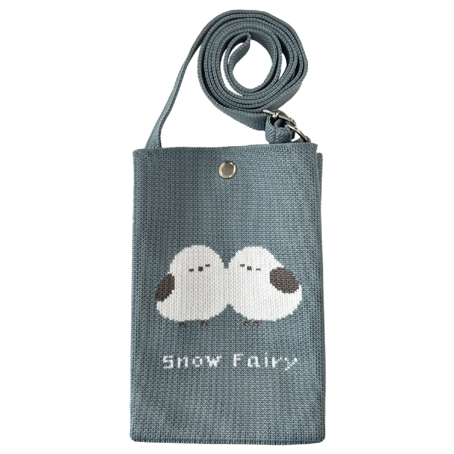 ニットショルダーバッグ シマエナガズ