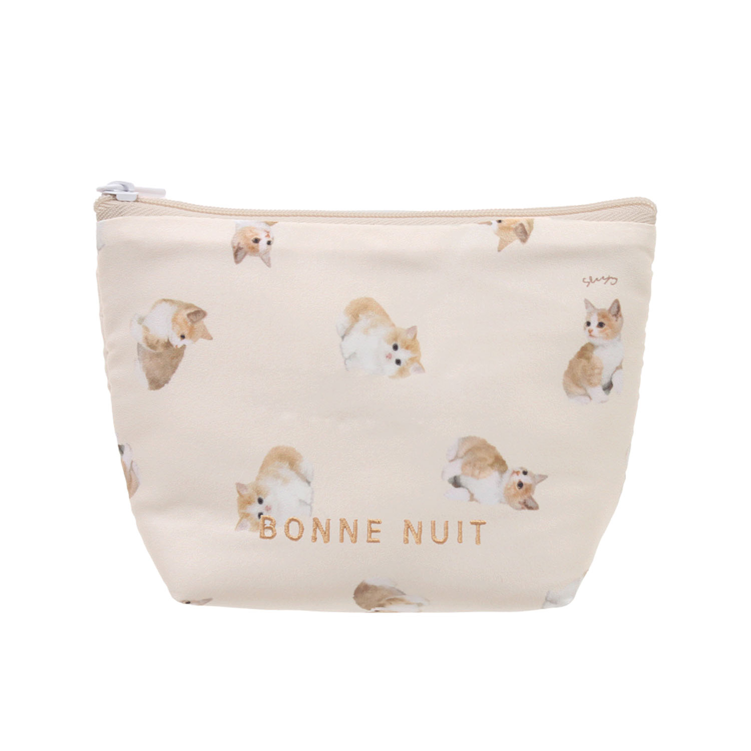 ティッシュ舟形ポーチ ネコ - 画像1