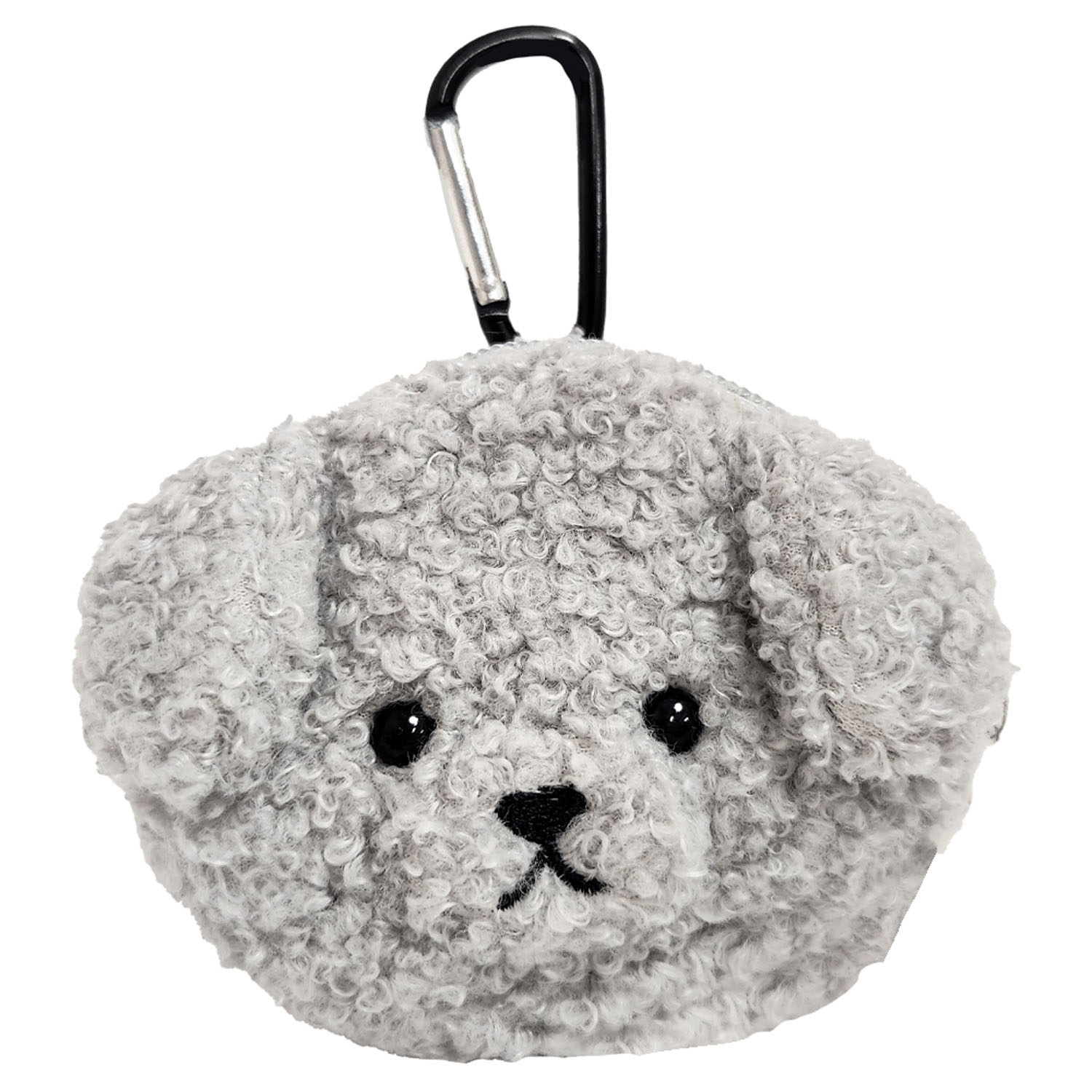 まあるミニポーチ プードルグレー