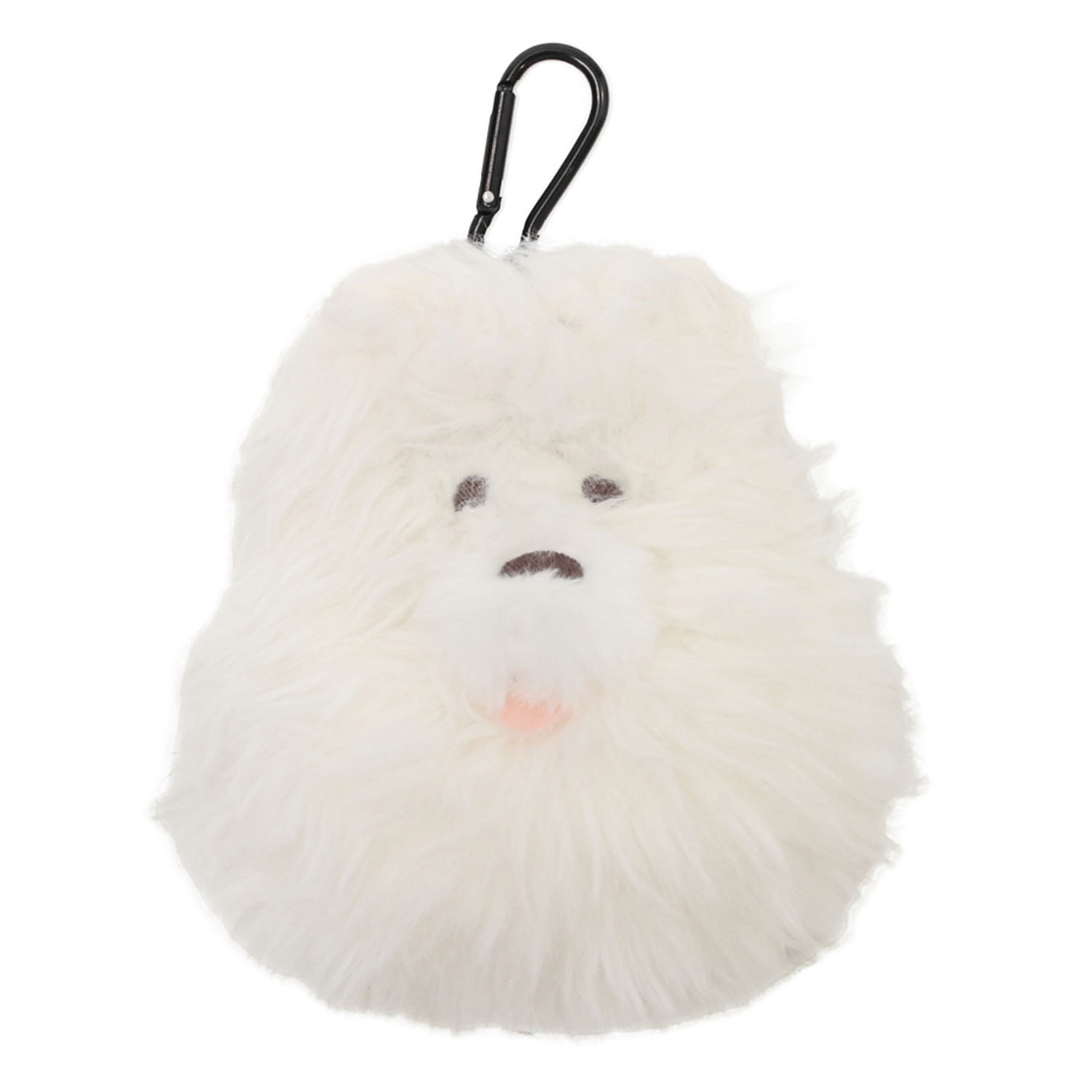 スワンネルリール付きパスケース サモエド