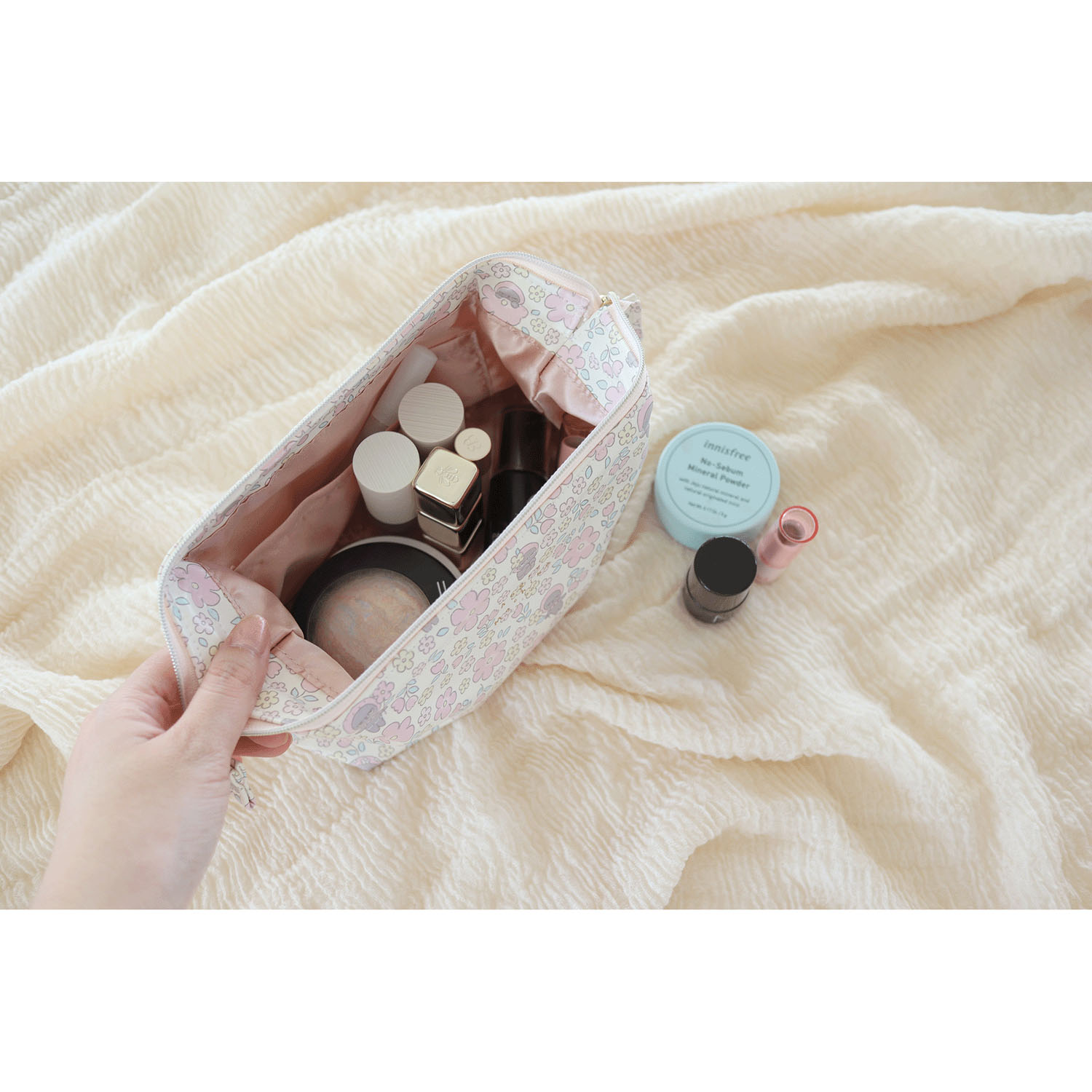 アングリーマチコ フラワー ワイヤーポーチ - 画像3