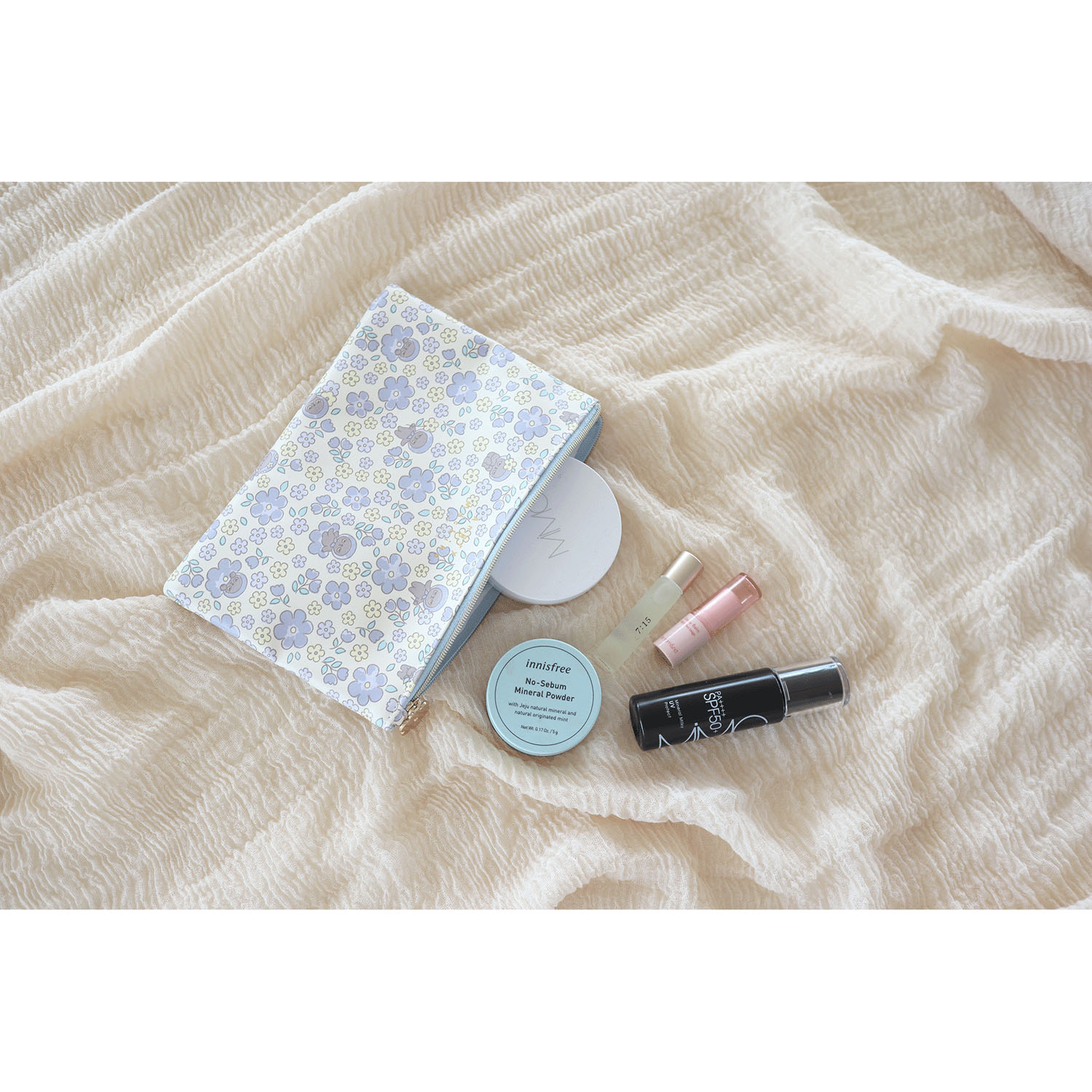 アングリーマチコ フラワー フラットポーチ - 画像4