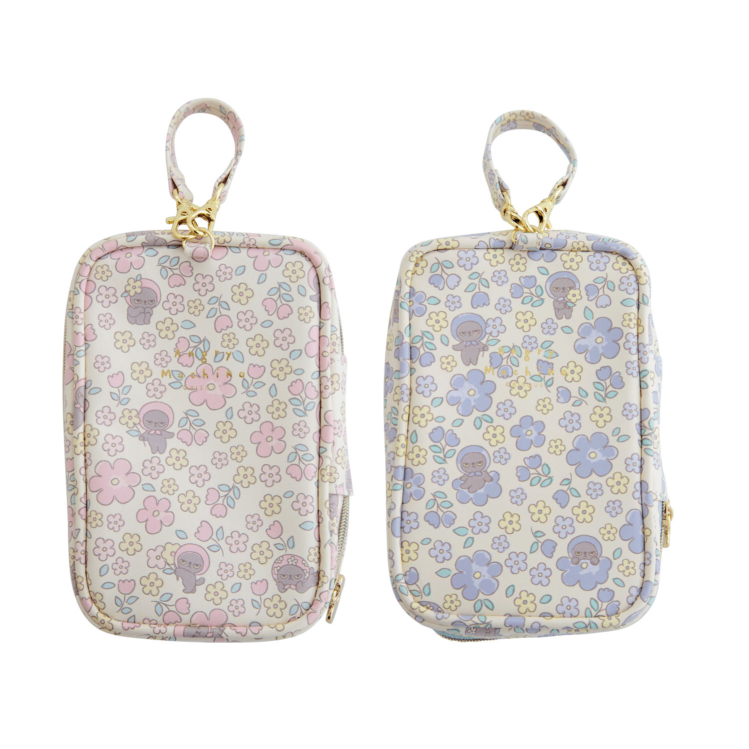 アングリーマチコ フラワー 推し活ポーチ