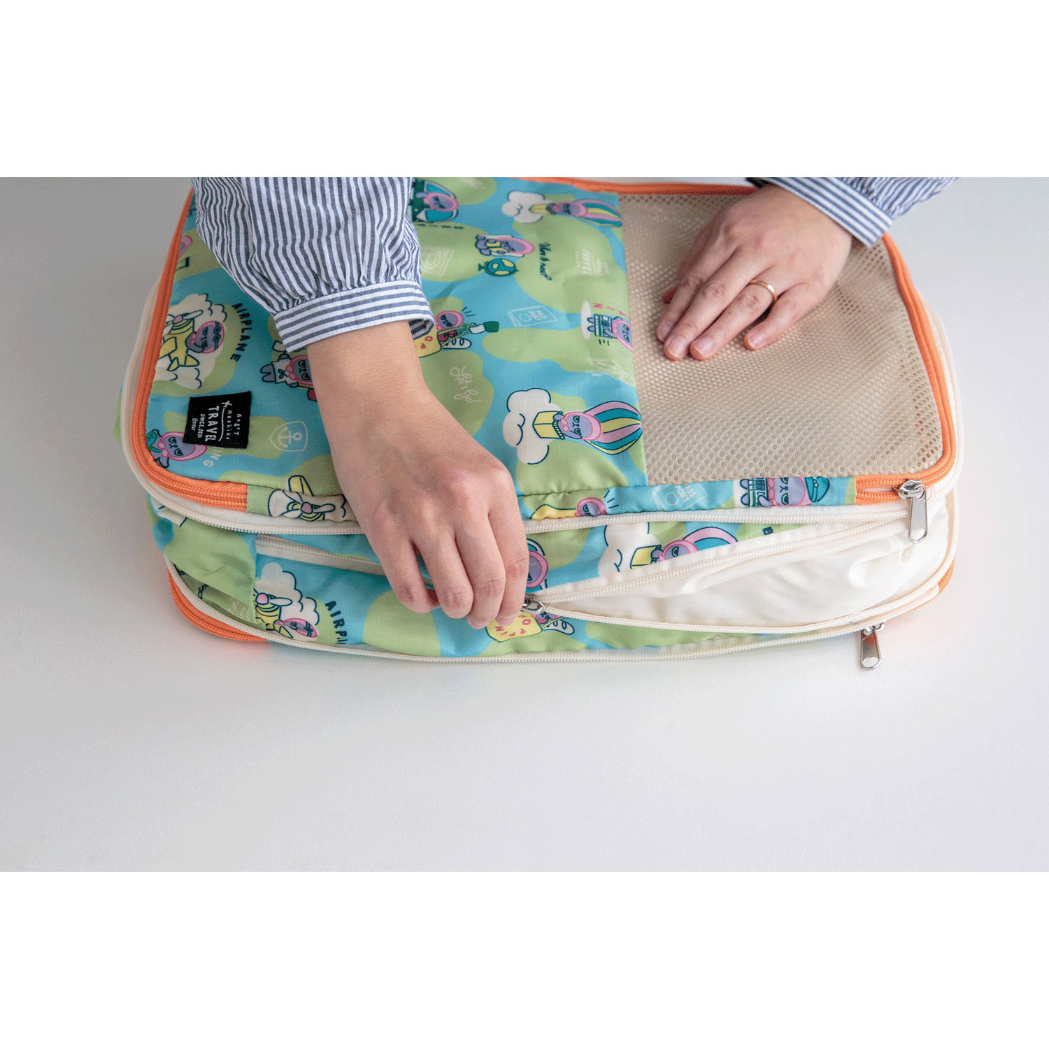 アングリーマチコ トラベル 圧縮ポーチL TU - 画像4