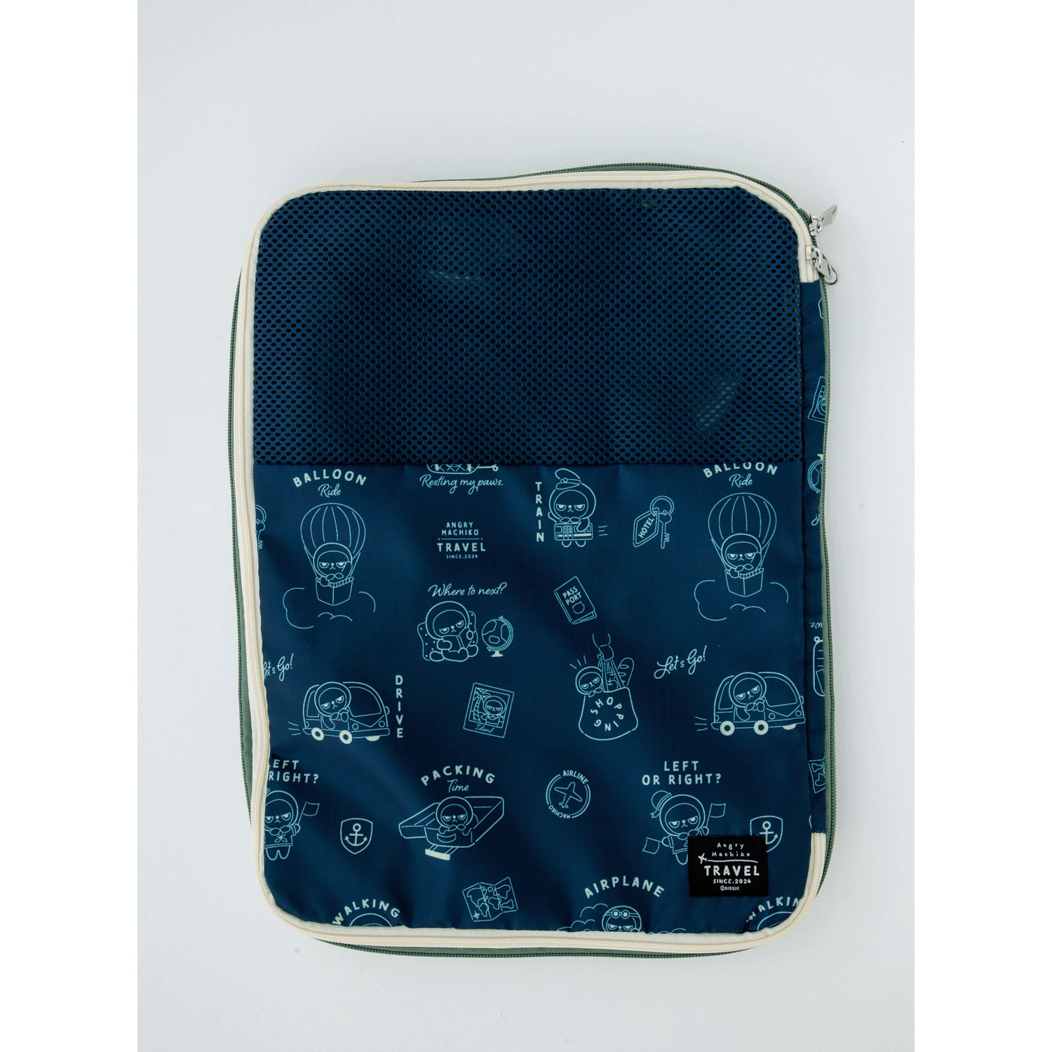 アングリーマチコ トラベル 圧縮ポーチL NV - 画像3