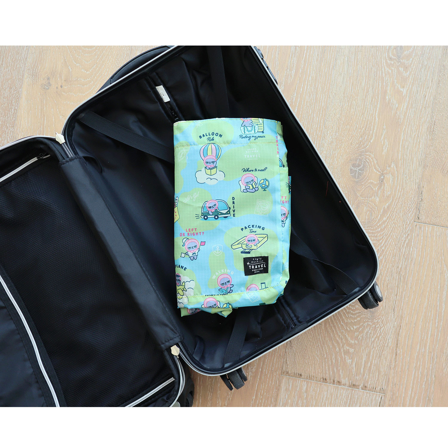 アングリーマチコ トラベル エコバッグL TU - 画像3