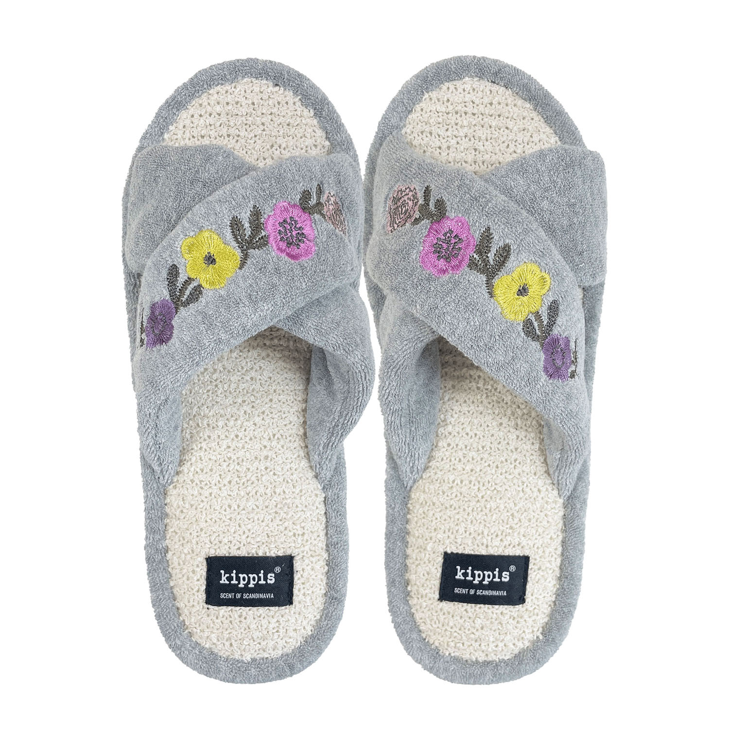 kippis スリッパ 花冠クロスバンド