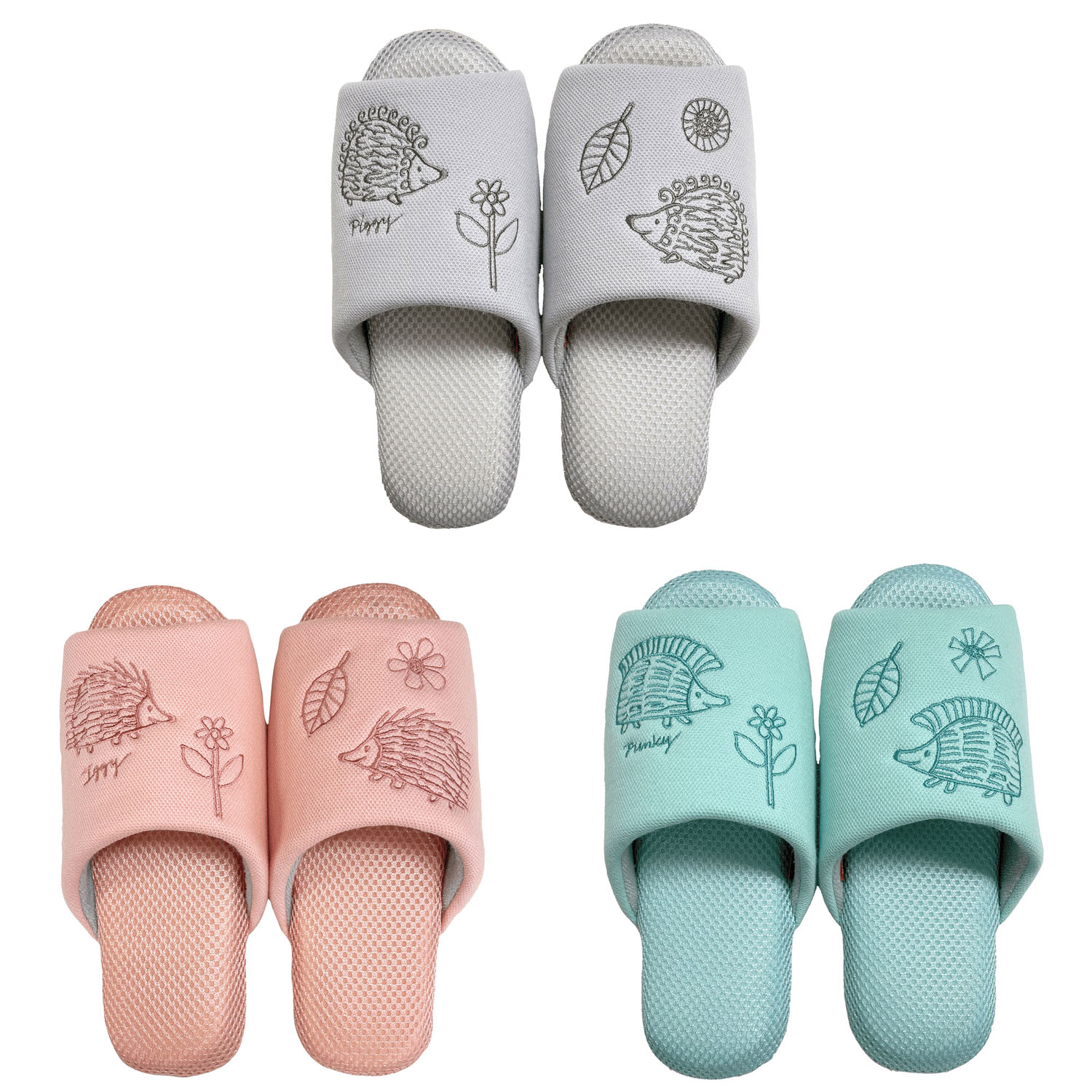 LISA LARSON  スリッパ お散歩はりねずみ