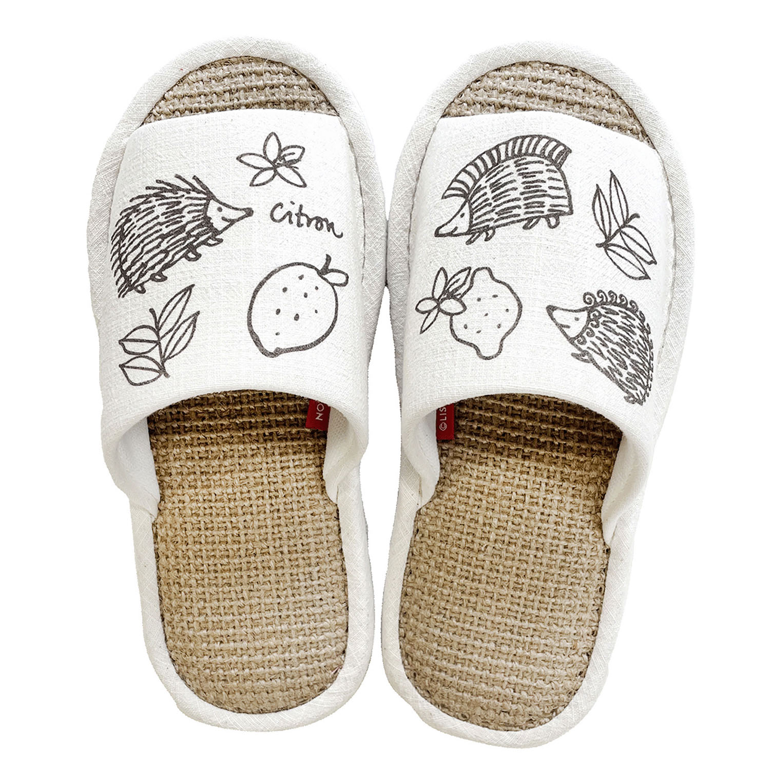 LISA LARSON  スリッパ レモンとはりねずみ - 画像4