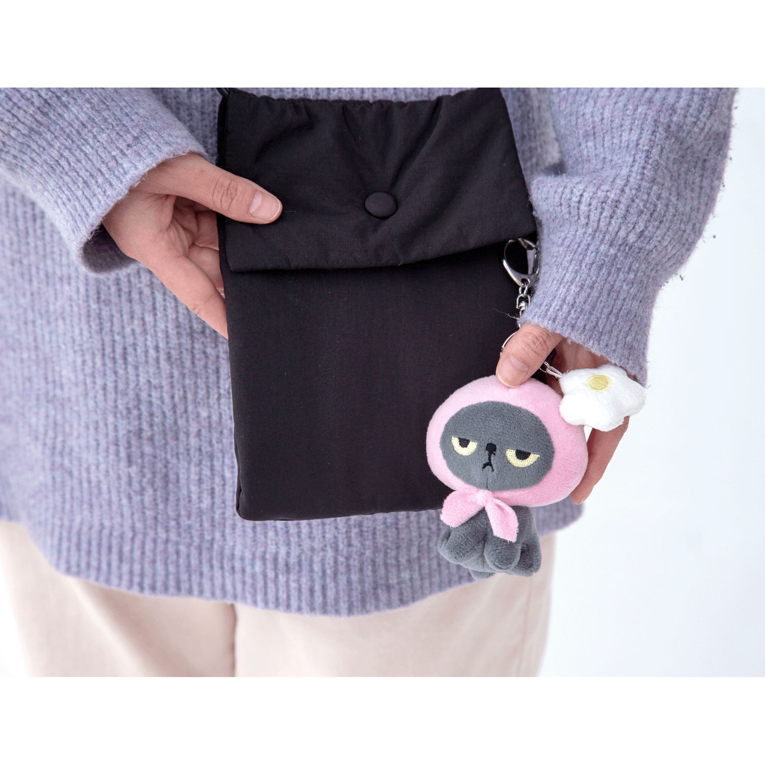 アングリーマチコ キーホルダー お花 - 画像3