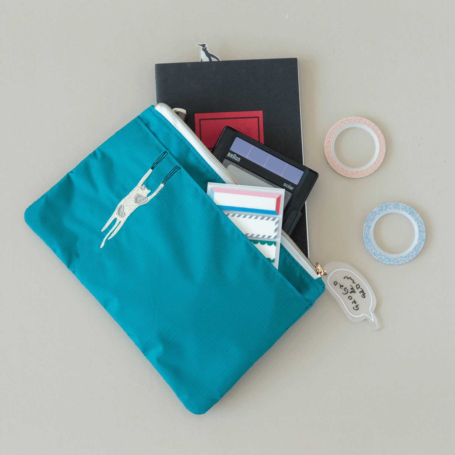 くせ強 フラットポーチ - 画像4