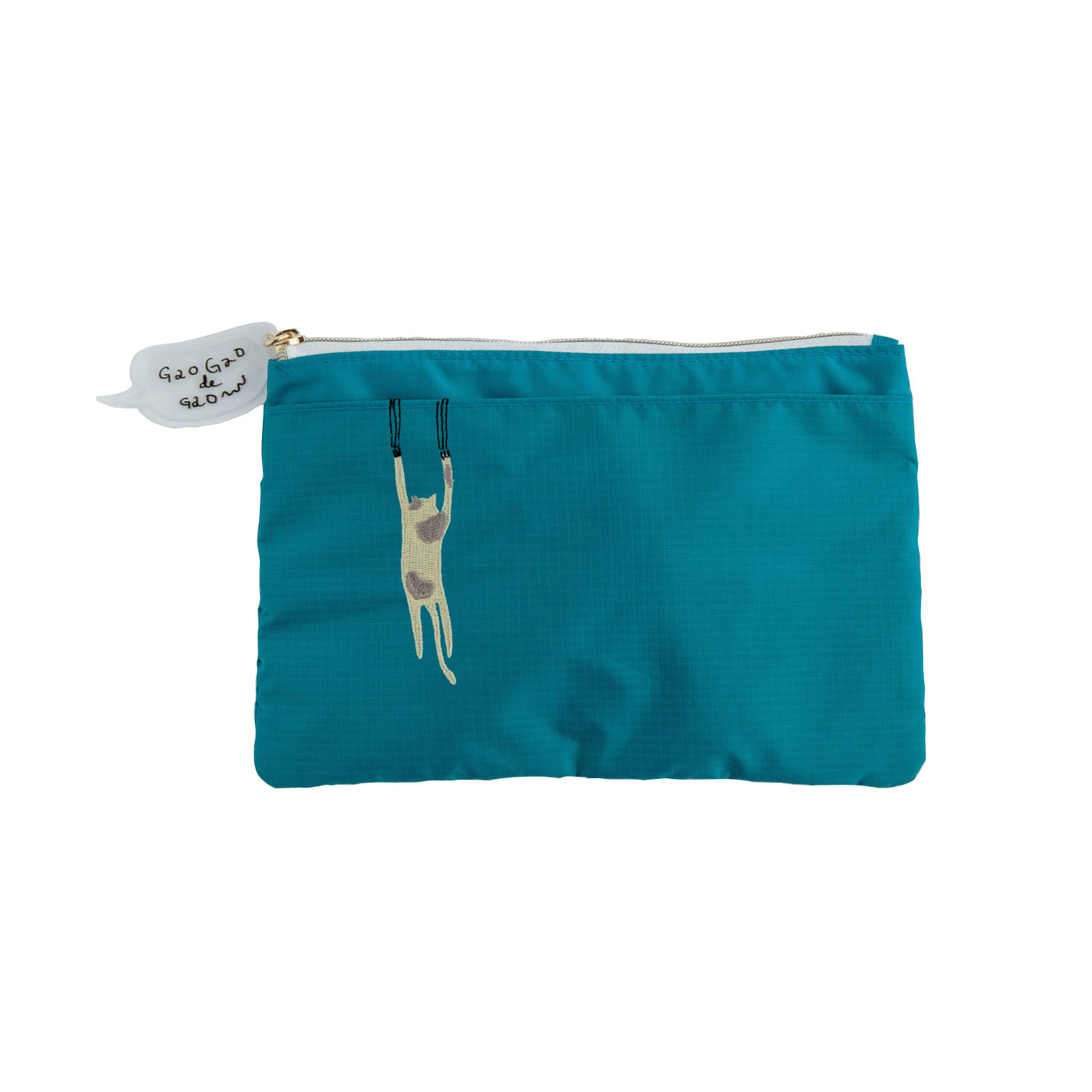 くせ強 フラットポーチ - 画像1