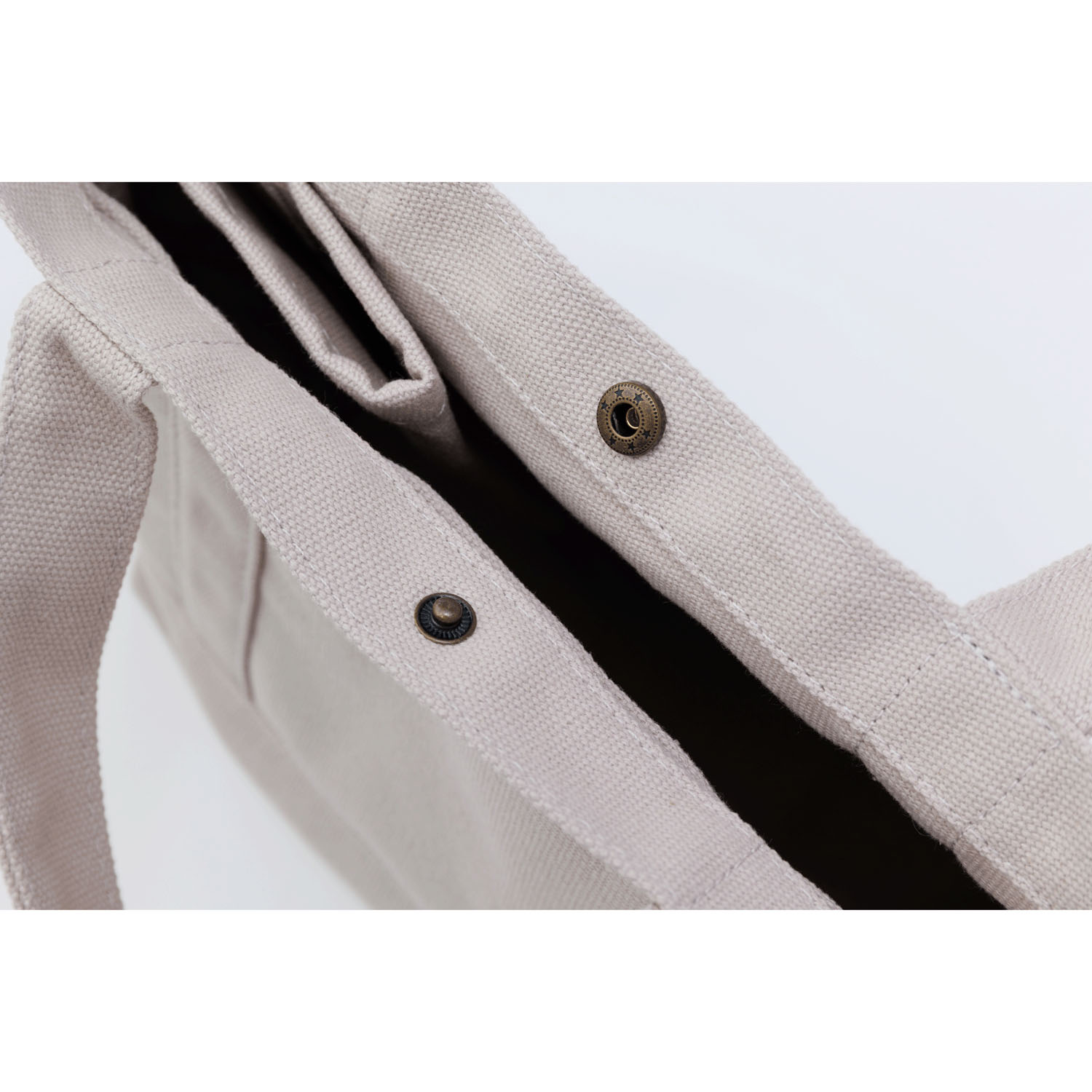 fikalycka 帆布トート サガラ刺繍 グレージュ - 画像6