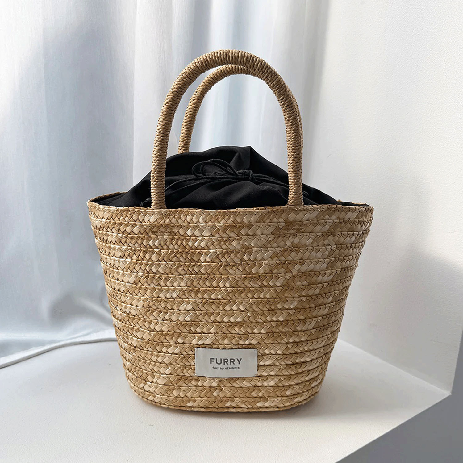 ファーリーかごバッグ パンダ - 画像2