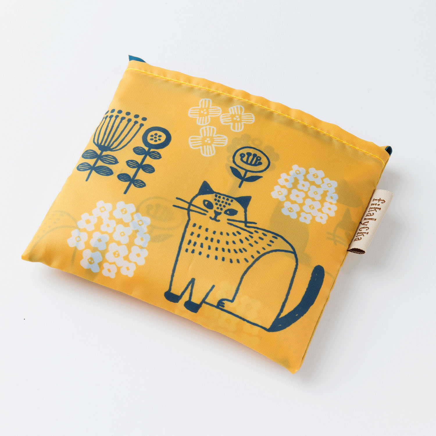 fikalycka 2wayショッピングバッグ フラワーイエロー - 画像2