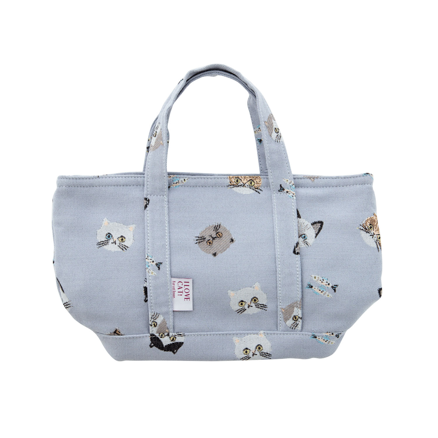 I LOVE CAT！トートバッグ ラベンダー - 画像1