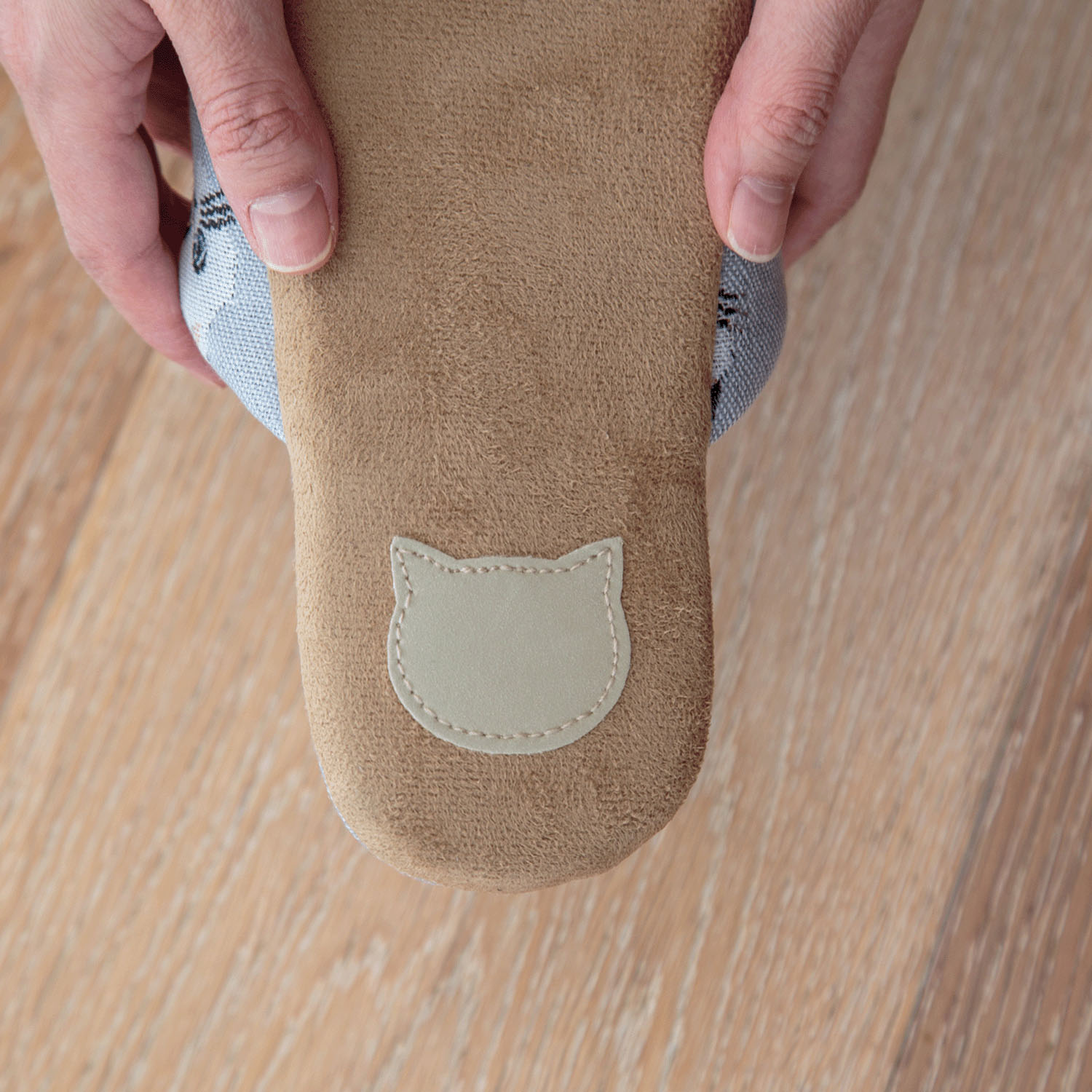 I LOVE CAT！スリッパ セージ - 画像2