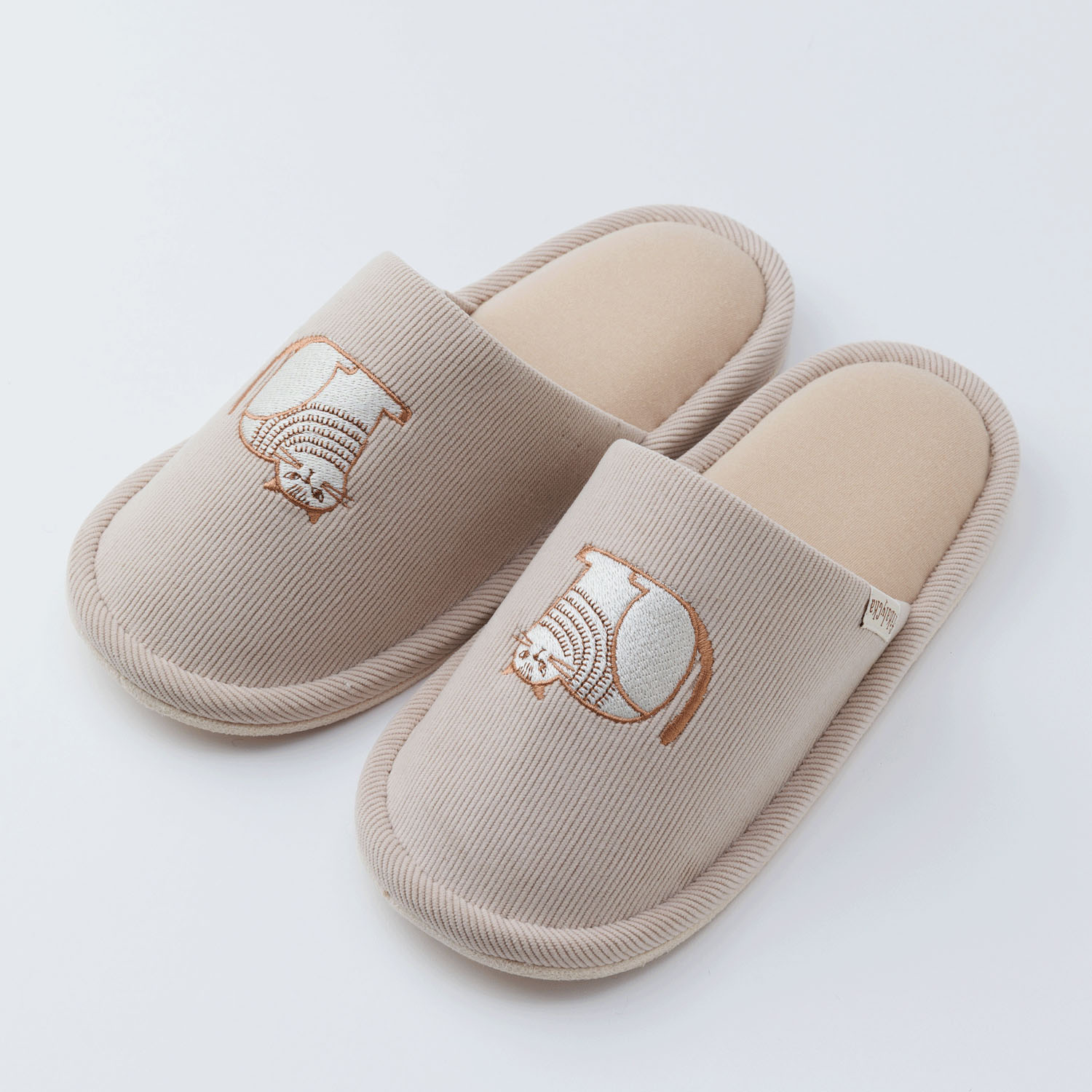 fikalycka コーデュロイスリッパ M アイボリー - 画像1