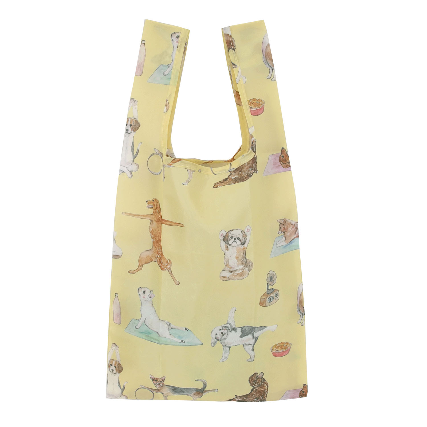 NyanWoof エコバッグ YOGAドッグ - 画像1