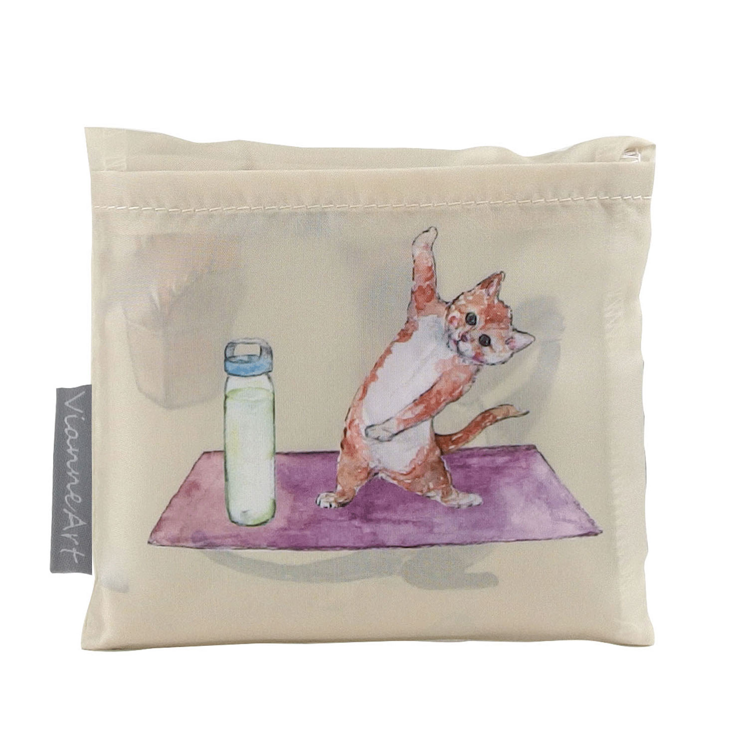 NyanWoof エコバッグ YOGAキャット - 画像2