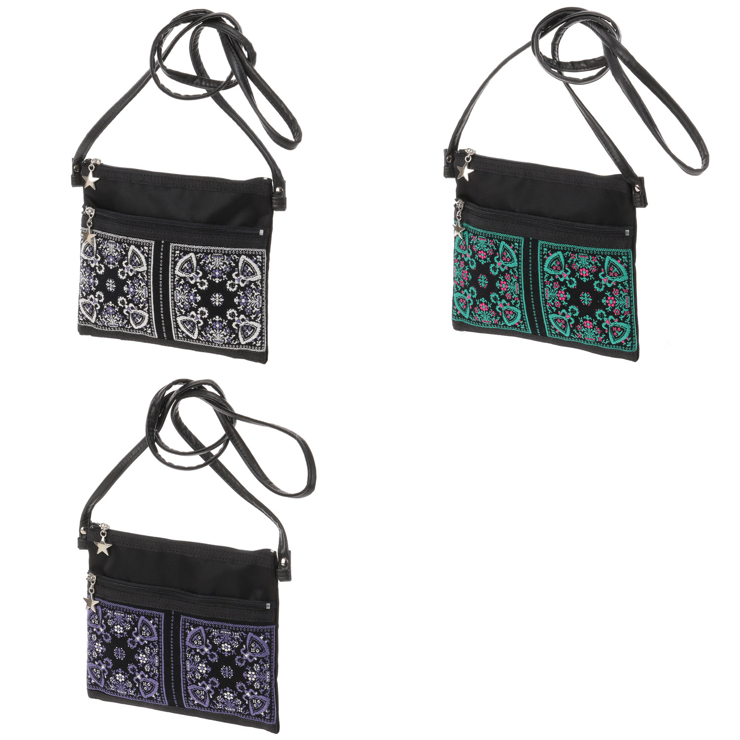 【プチポアン・久家道子】チロリアンミニポシェット - 画像1