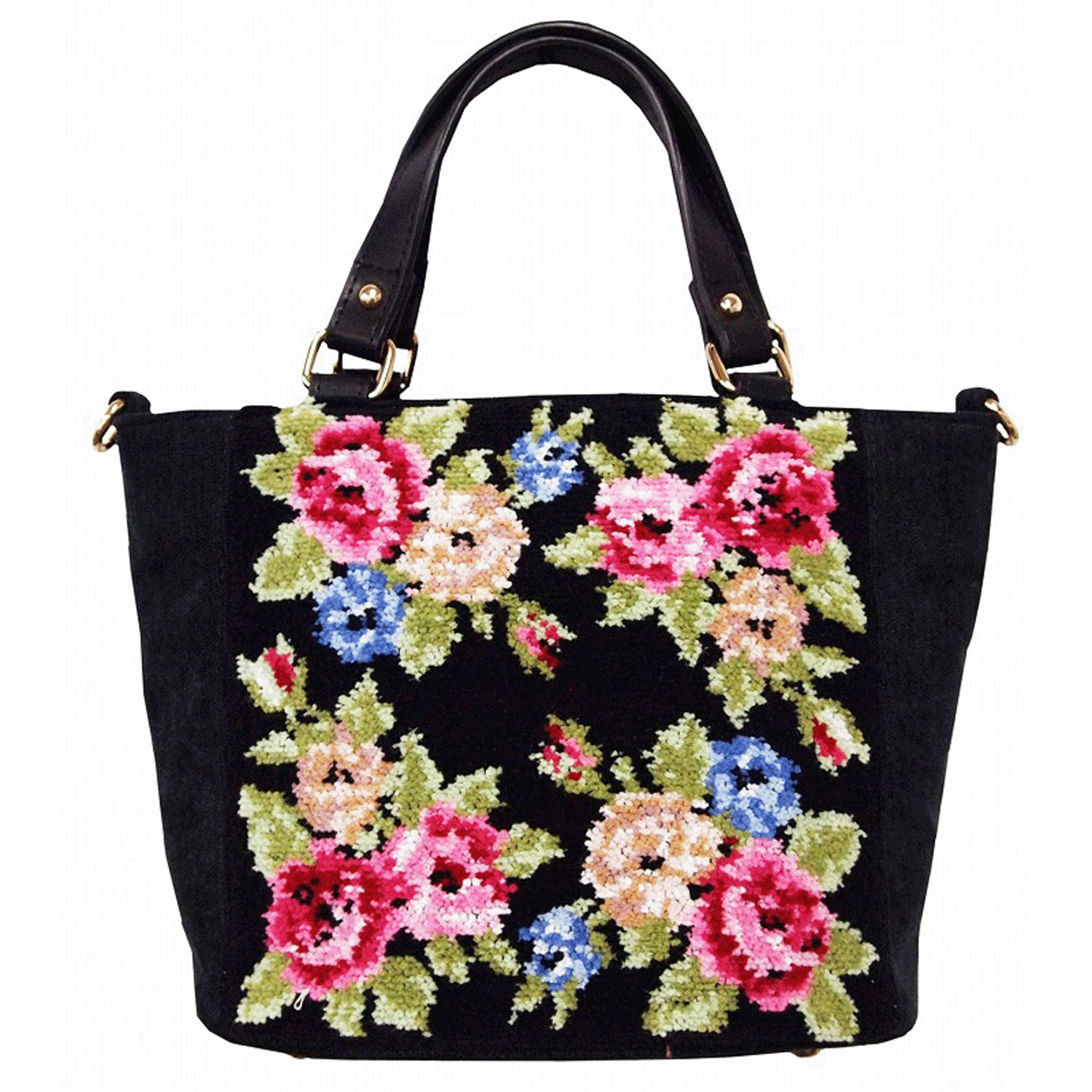 【レイクアルスター】 シェニール2WAY手提げ - 画像1