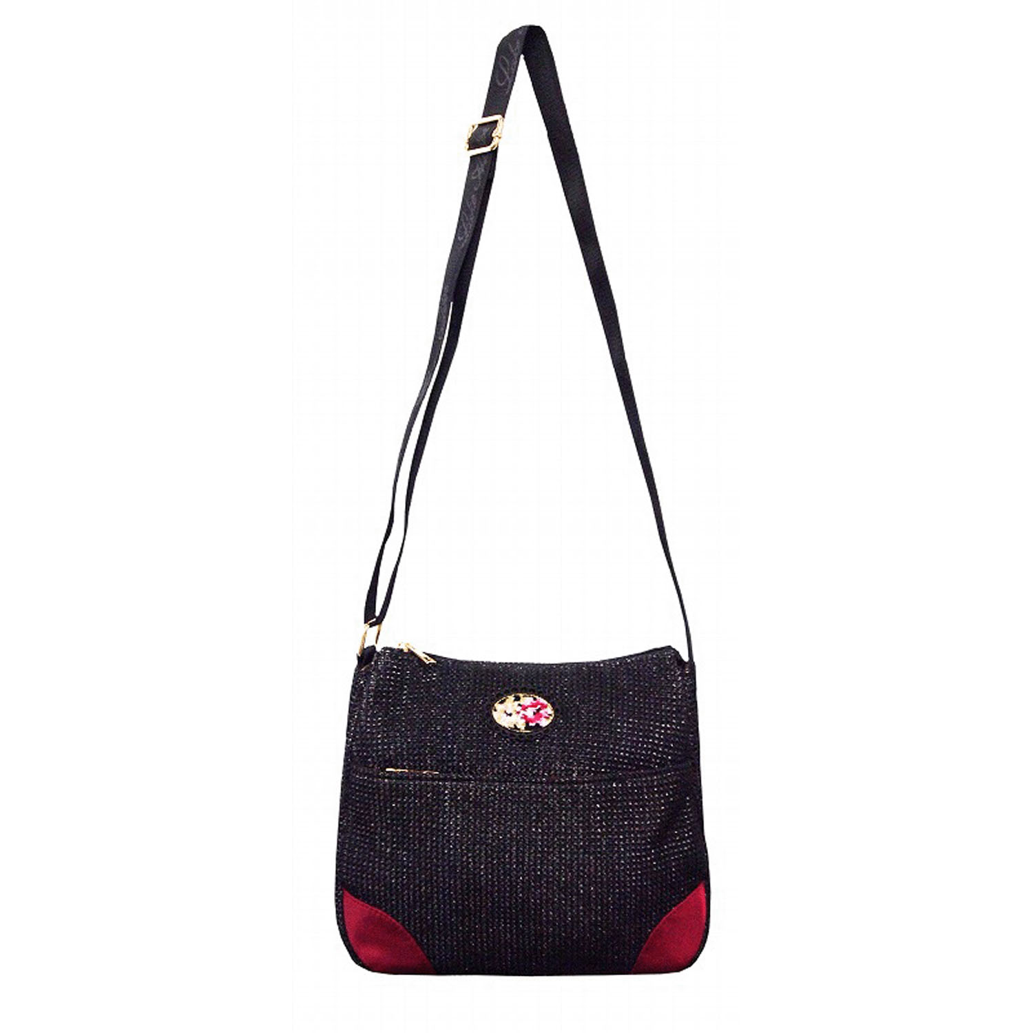 【レイクアルスター】 シェニールメッシュスクエアショルダー