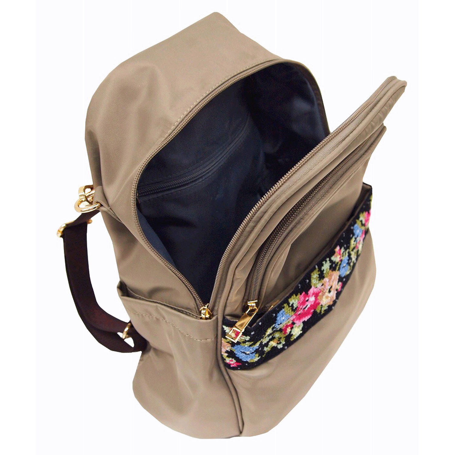 【レイクアルスター】 シェニール ポーチ付きリュック - 画像5