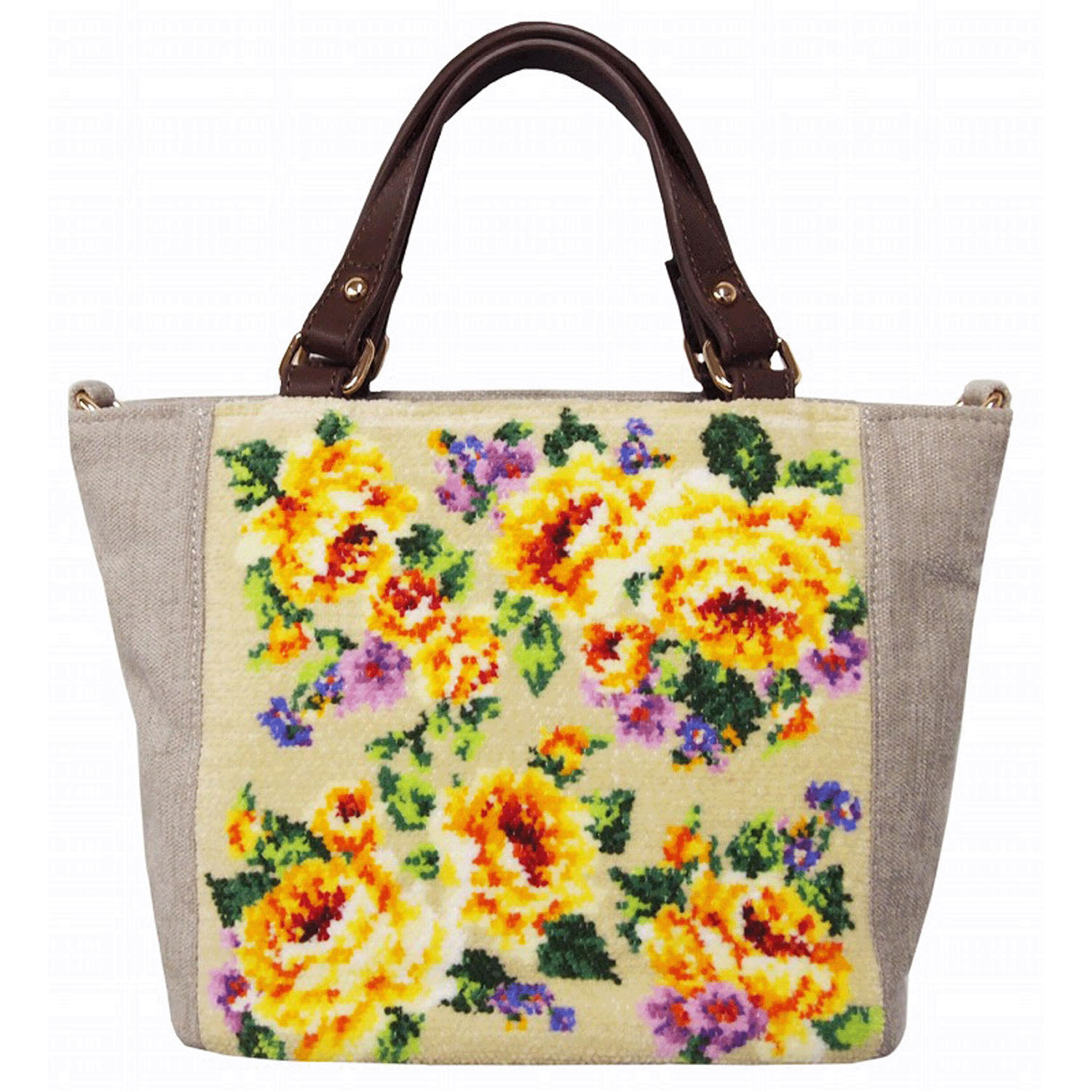 【レイクアルスター】 シェニール2WAY手提げ