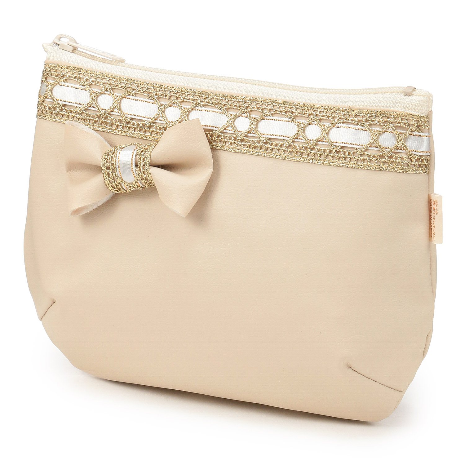 【90番色在庫限りで終了】 サニーリボン付きポーチ - 画像3