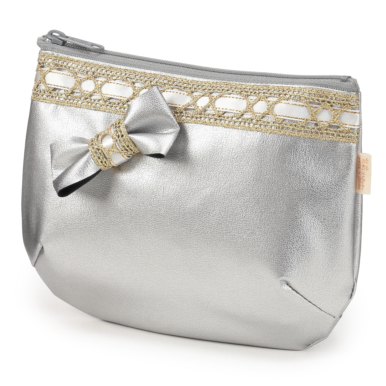 【90番色在庫限りで終了】 サニーリボン付きポーチ - 画像4